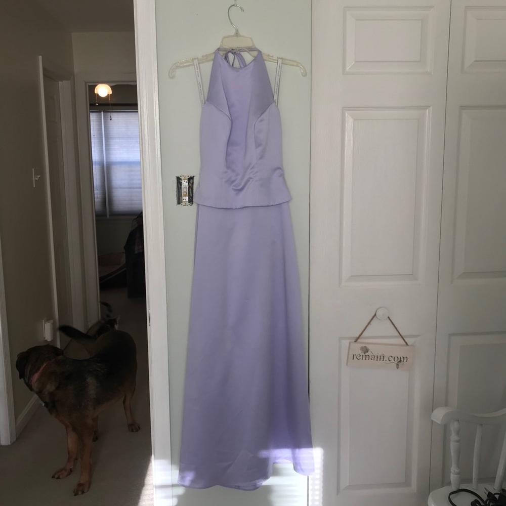Alfred Angelo Lavender Bridesmaid Dress